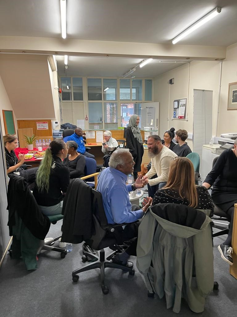 ISCRE_Official's tweet photo. What a great ‘get together’ this morning – Friends of ISCRE coming together to celebrate BHM.
#BlackHistoryMonth #ISCRE https://t.co/SRIOIWeaGi