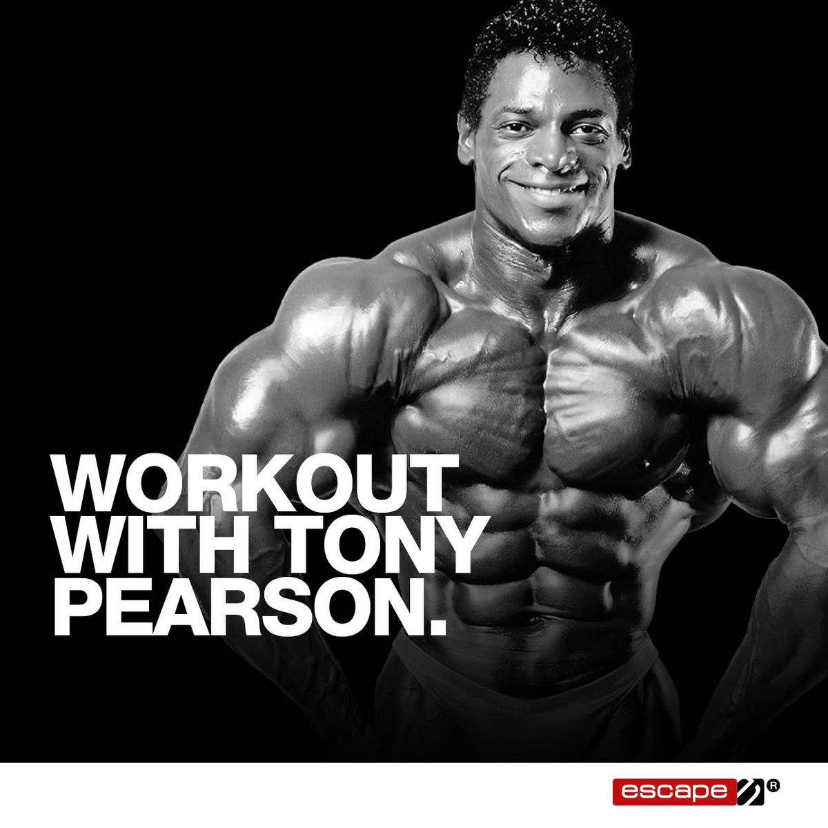 escapefitness's tweet photo. We present to you, legendary bodybuilder Tony Pearson. He is also known as the "Michael Jackson" of bodybuilding, and is a 9x world champion winning Mr. America, Professional Mr. Universe, and World Mixed Pairs.
#escapefitness #escapeyourlimits #tonypearson #workout https://t.co/AZGauZFiZL