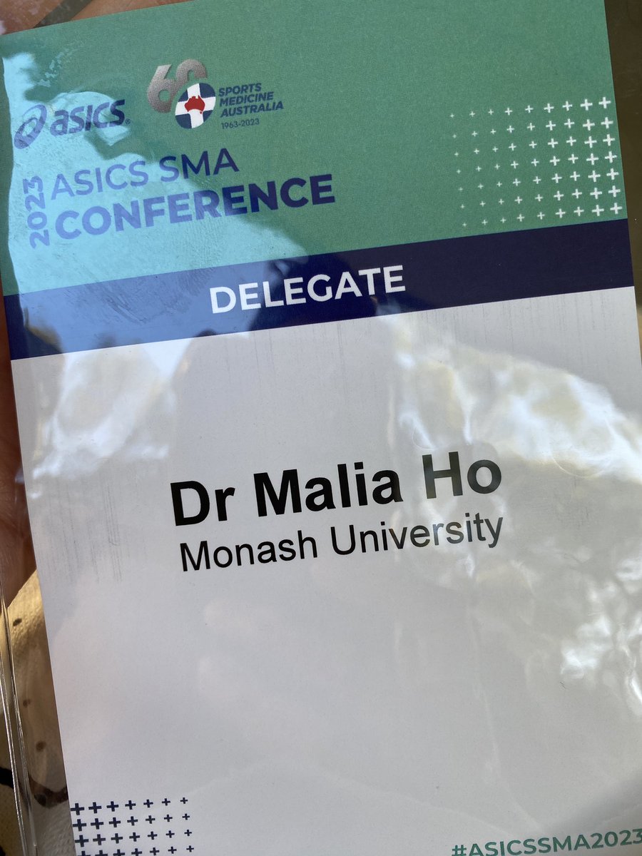malia_ho's tweet photo. @MonashPodiatry #ASICSSMA2023 @CyliePaedspod glad to have had the opportunity to present work on behalf of my research teams. Looking forward to next year’s conference already! https://t.co/dJ4FPyi4pG