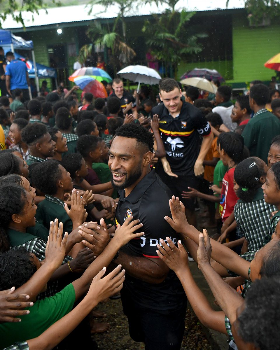 NRL's tweet image. PNG LNG Kumuls | Back to School 🇵🇬