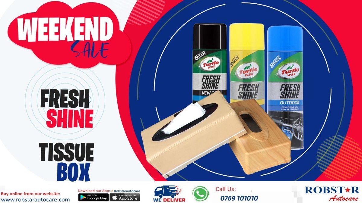 RobstarAutocare's tweet image. #freshnshine
#carfreshner
#tissuebox
#visitustoday
