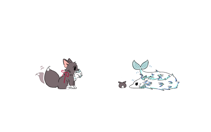 JST0275_duck's tweet photo. 🐉🎁🦊
#MDZS https://t.co/BclnuSja70