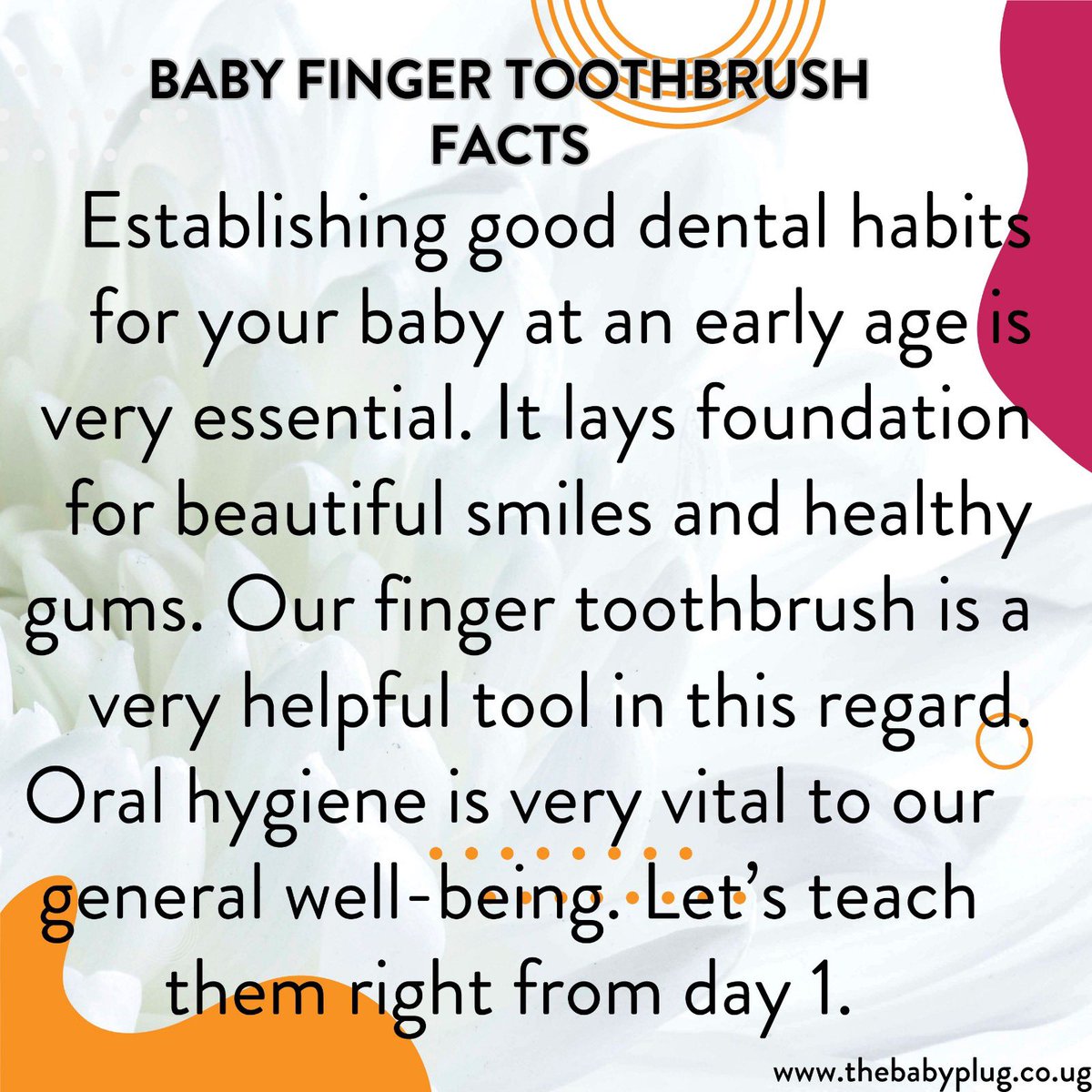 TheBabyPlug_'s tweet photo. FINGER TOOTHBRUSHES
Kids love love our finger toothbrushes. 
They are perfect for your baby whether they have started teething or not yet.
They are made out of premium silicone material.

Price: UGX 13,000 each with  a storage case.

Dm/WhatsApp 0760988258 to order. https://t.co/9lu5Vst3yC