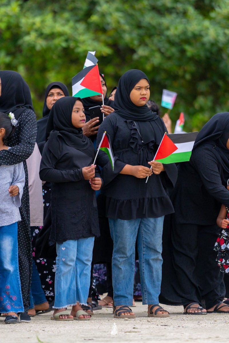 From Kanditheemu to every island of Maldives, our hearts reach out to Palestine 🇵🇸. 
We stand with you. #maldiveswithpalestin #HumanityFirst #MaldivesWithPalestine
#hearttoheart #standwithpalestin
#KanditheemuForPalestine 
#TogetherForJustice