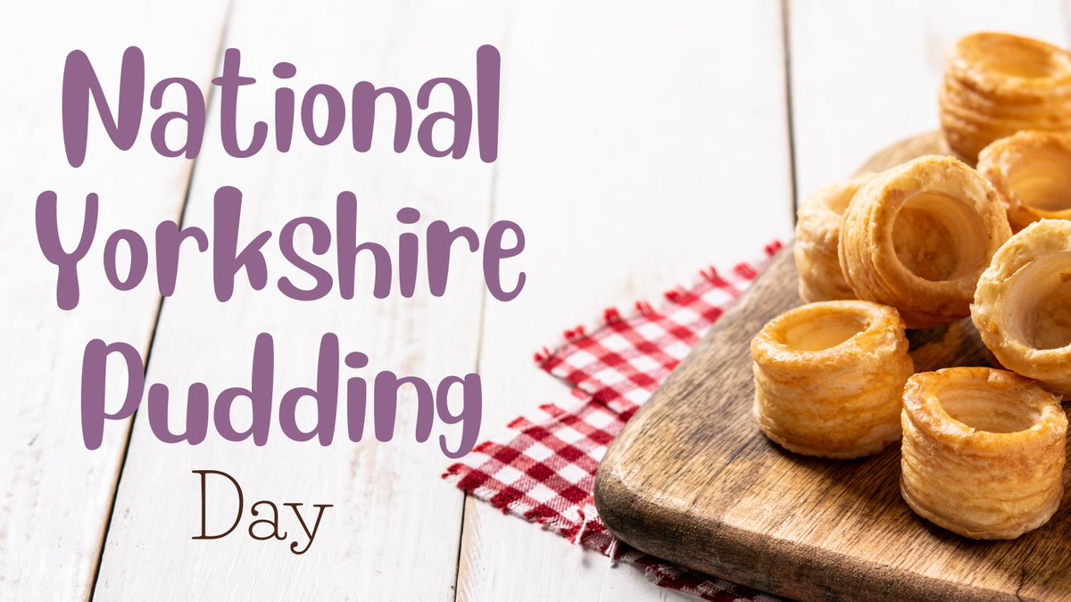It’s National Yorkshire Pudding day! How are you going to celebrate today? #yorkshirepuddingday #yorkshirepudding #pudding #andegdesign #cozydecor #kitchengifts