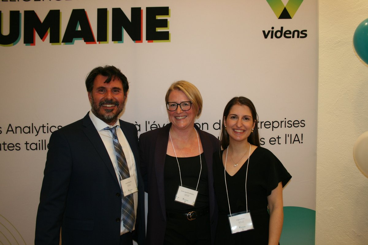 VidensAnalytics's tweet photo. 5 ans, ça se fête! Videns Analytics a officiellement soufflé ses 5 bougies, mercredi soir dernier, en compagnie de ses clients, proches collaborateurs, partenaires et amis, réunis pour l'occasion au Domaine Cataraqui, à Québec. https://t.co/DXGEpYgpr6