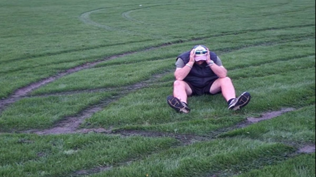 This is our Chairman for Seedfield Sports Juniors FC last night, we've had people break into the grounds who have been living onsite for the last week or so, 

They've ruined all 5 grass pitches for our age groups from U7's up to up U18's and they've also emptied our containers