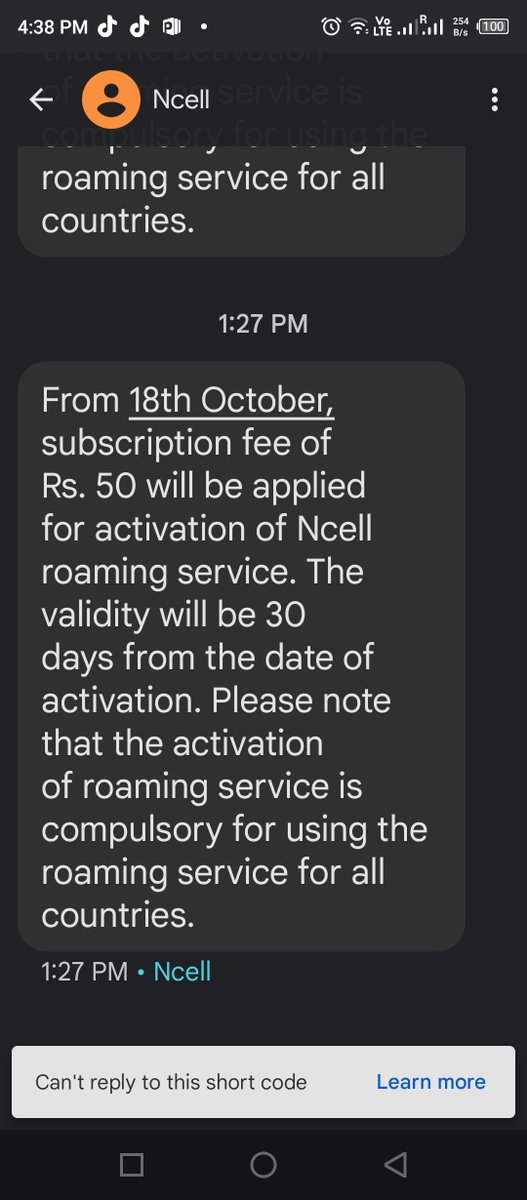 tr_solta's tweet photo. @Ncell please  change your network NAME NCELL TO NSYAAL ( एनस्याल) . may you world first telecommunication network who applied fee For roaming service monthly 50 RS .  that your service fee like robbed . otherwise that your service must be free.

Thieving mindset @NCELL 😡 https://t.co/iQ2C1uFX7n