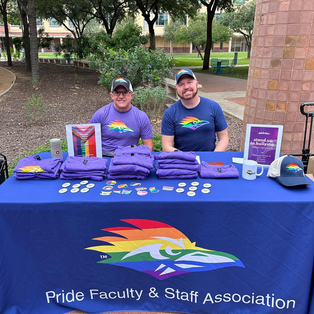 We had a wonderful time at this year’s National Coming Out Day programs at the 1604 and Downtown campuses. Thank you to our Pride FSA volunteers who helped make this such a great event. 🏳️‍🌈