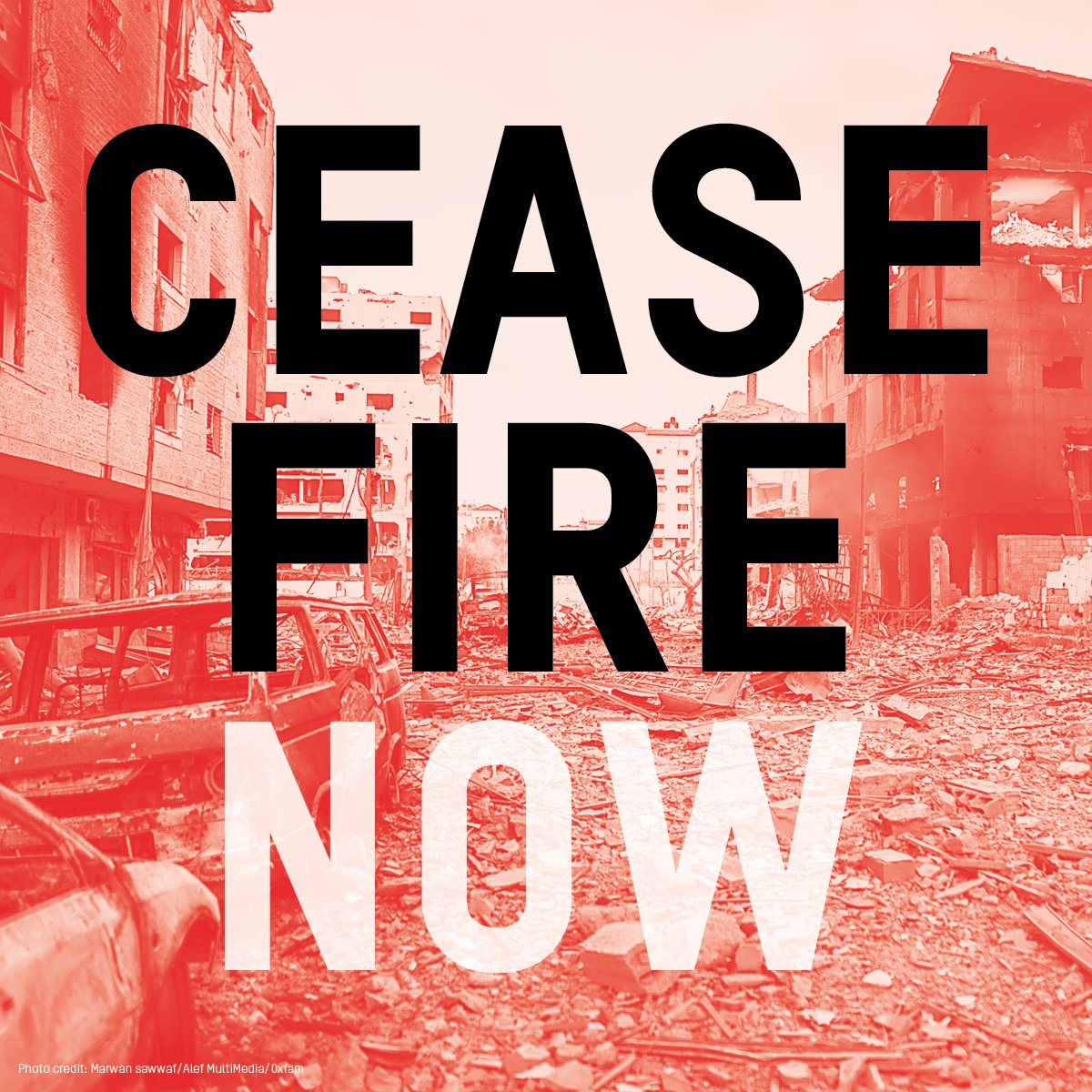 We condemn all violence and targeting of Israeli and Palestinian civilians. As soon as it’s safe, our staff and partners in Gaza will deliver water, sanitation & food. But the severe and ongoing violence is making it impossible. People need a ceasefire now. PLEASE SHARE