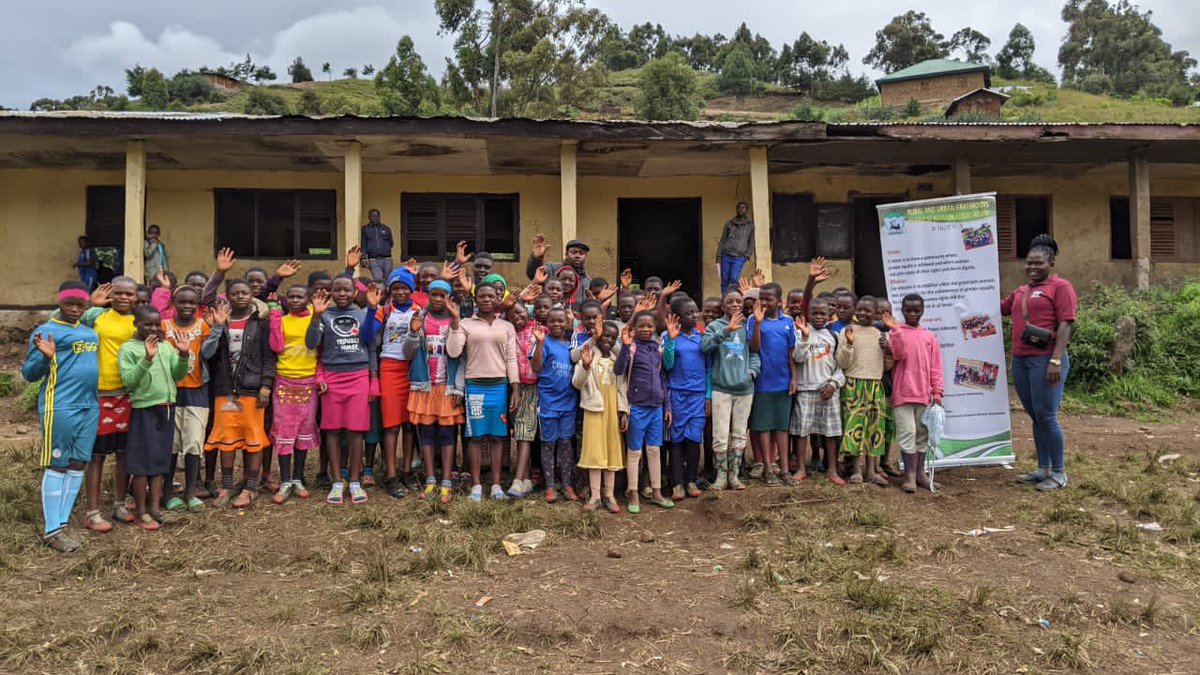 rugbwa's tweet photo. Proud to share that RUGBWA supported 86 girls' education by paying their school fees in Wabane - Lebialem division, SWR of Cameroon. Let's empower the girl child and fight GBV together! 
#GirlsEducation
#GenderEquality
@unicefcameroon @UN_Women @MenengageC @MenEngageAfrica https://t.co/AFyQpl39VP