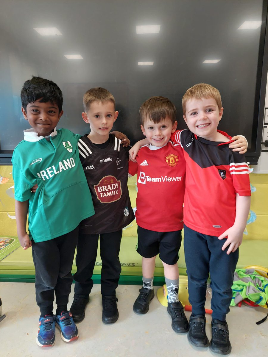 Maynooth BNS (@maynoothbns) on Twitter photo Ms. Simms Junior Infant boys wearing their jerseys in aid of <a href="/GOAL_Global/">GOAL Global</a> Jersey day today Ms. Simms Junior Infant boys wearing their jerseys in aid of <a href="/GOAL_Global/">GOAL Global</a> Jersey day today