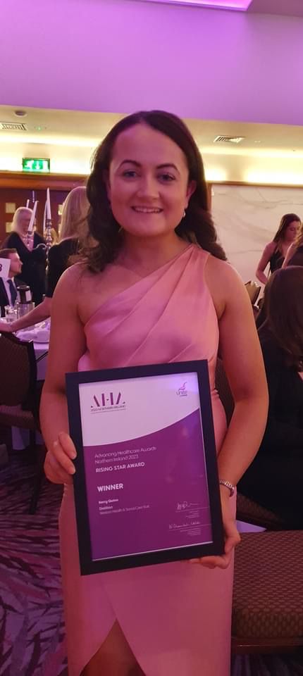 HilaryFriel's tweet photo. Congratulations to the Western Trust dietitians at last night's AHP Awards in Belfast. https://t.co/aBz0uezxbF