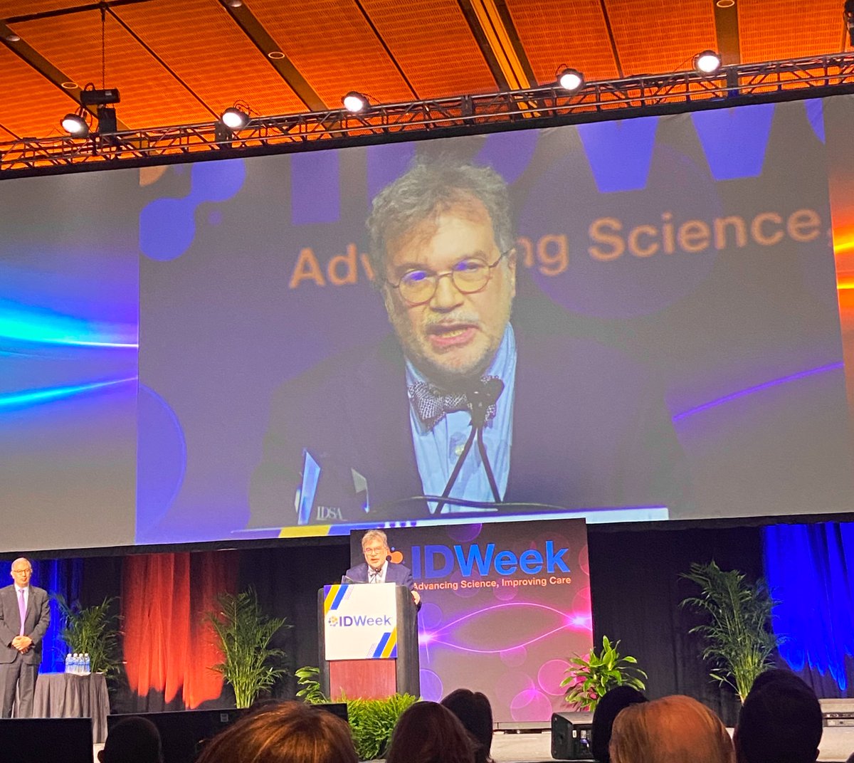 Antivaccine and antiscience movement is a political, deliberate, coordinated effort, and is not going anywhere. 

@PeterHotez 
#IDWeek2023