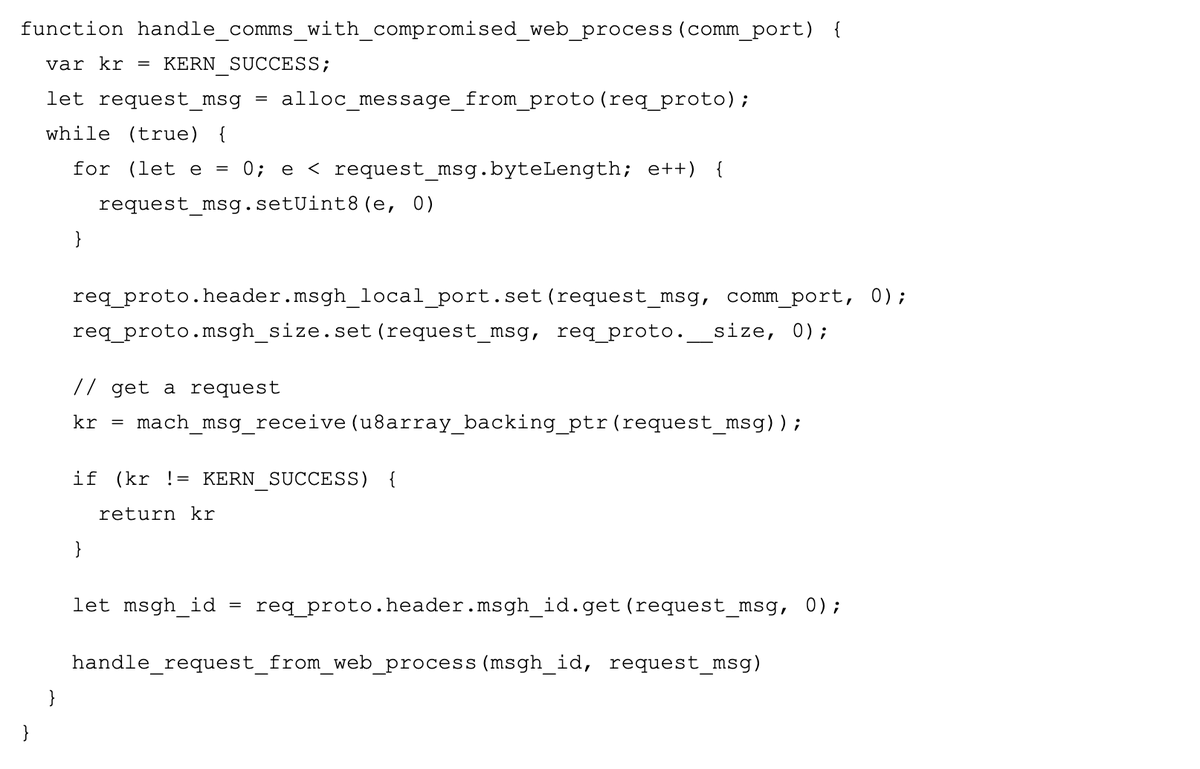 dlymension's tweet photo. An analysis of an in-the-wild iOS Safari WebContent to GPU Process exploit 

By - @i41nbeer 

iOS 16.4 And Below..

- If you like memory corruption, low-level internals and building custom decompilers to analyse novel exploits check out the write-up here:

https://t.co/BVGOvYEFrq https://t.co/jLfRqVIUkO