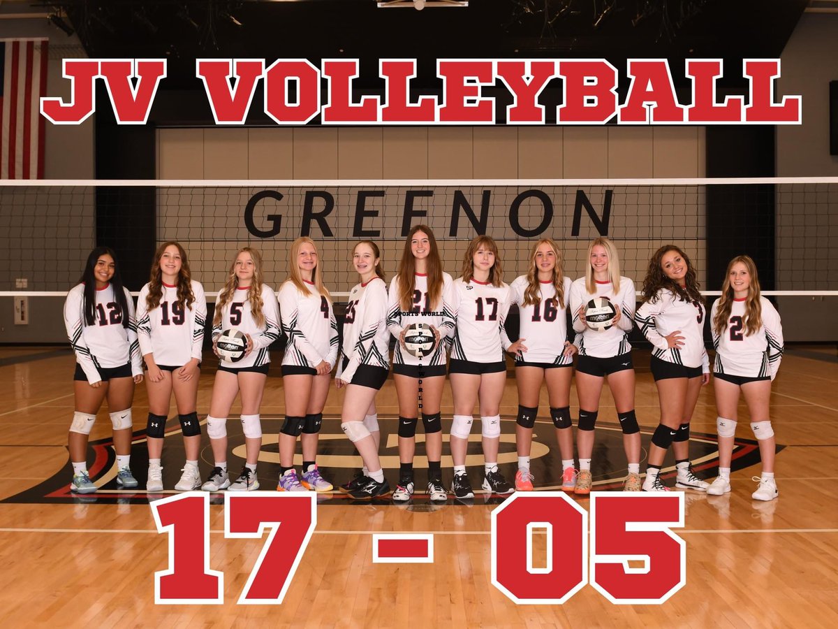 GreenonGirlsVB's tweet photo. Shoutout to JV Volleyball on an outstanding 2023 season! We are so proud of you. And congratulations to JV coach, Lydia Henry on a great first season with the Greenon Knights! @Greenon_AD https://t.co/Q2tNw5rqhe
