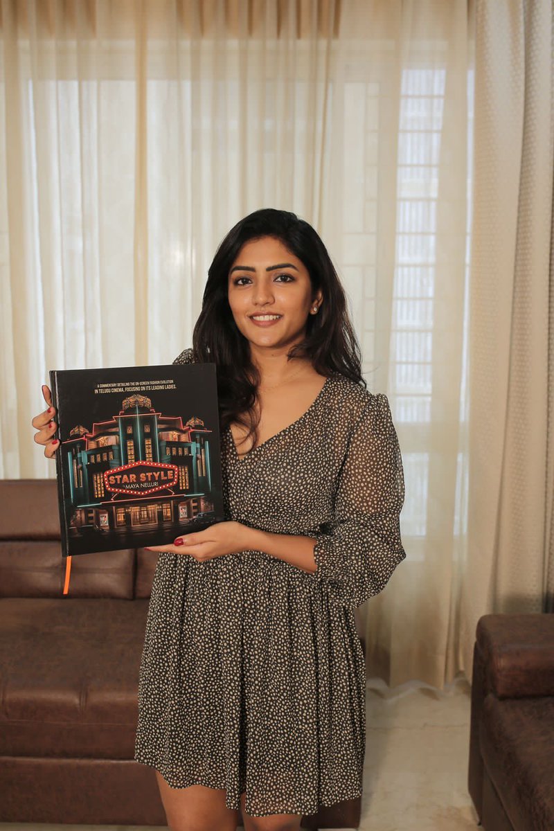 Talented Telugu actress #EeshaRebba unveiled a unique coffee-table book titled Star Style. Written by @MayaNelluri,

#StarStyle is a must have for all cinema fanatics. Check out the unveiling by @YoursEesha below. Grab your copy today at Amazon (amazon.in/dp/B0CJYBMZ3X)