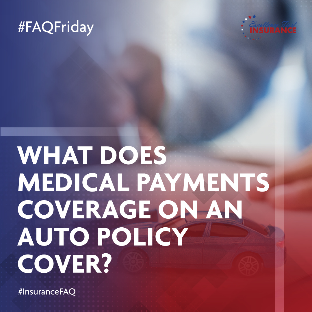 xcellence1stIns's tweet image. Stay protected on the road! Medical Payments Coverage on your auto policy can help with medical expenses after an accident to cover expenses after PIP insurance is maxed out. 

#FAQFriday #InsuranceFAQ #CarInsurance #AutoInsuranceFAQs #MedicalPaymentsCoverage