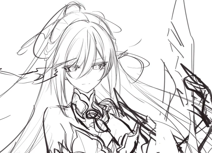 油断してたらすり抜けたので描きます✍️❄️ 