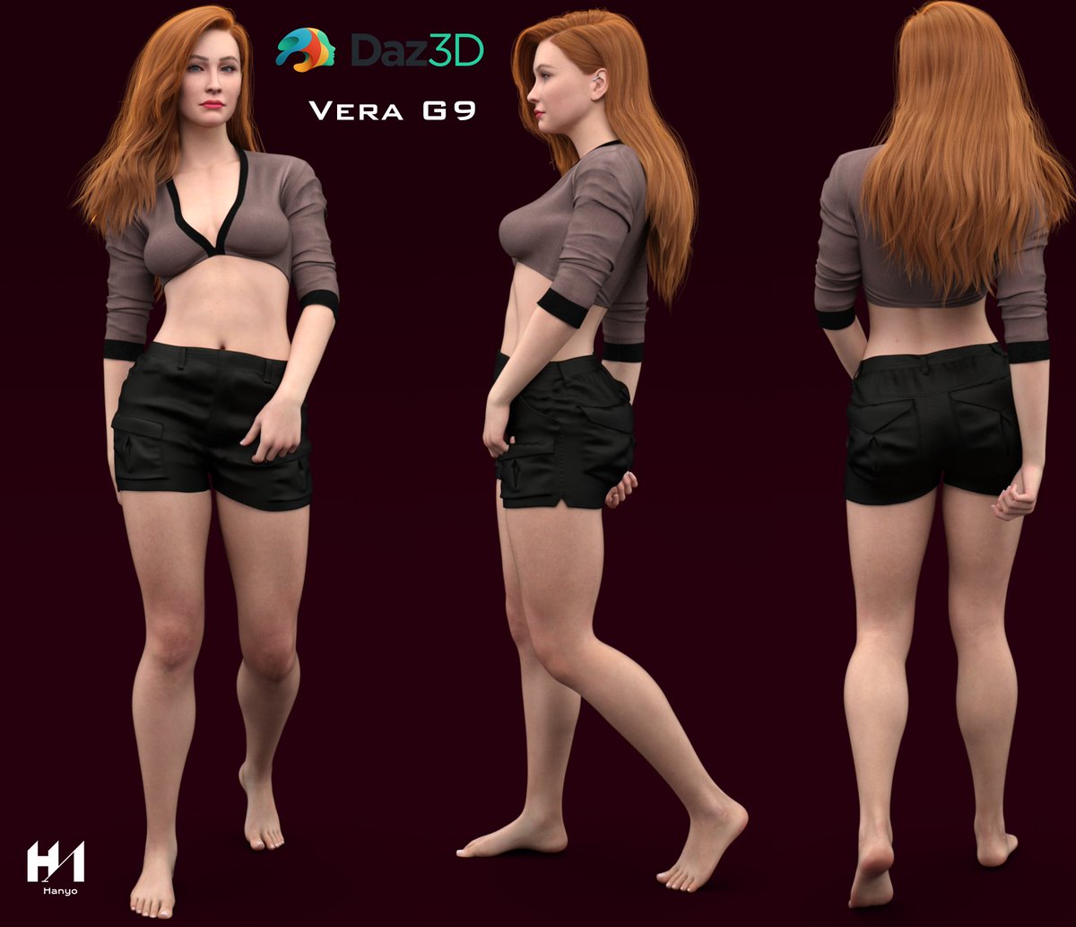 Check out my latest model @RenderHub3D , Vera for G9 
#amazonfemale #theboys #queenmaeve #DAZ3D