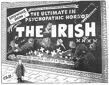 The Irish in British media.
Remember when we were the Palestinians ?
Short memories indeed. 
800 years, three attempted genocides and still going on. Now Legacy Bill allows all the killers walk free.
#BloodySunday #BallymurphyMassacre #MiamiShowbandMassacre 
#PalestineGenocide