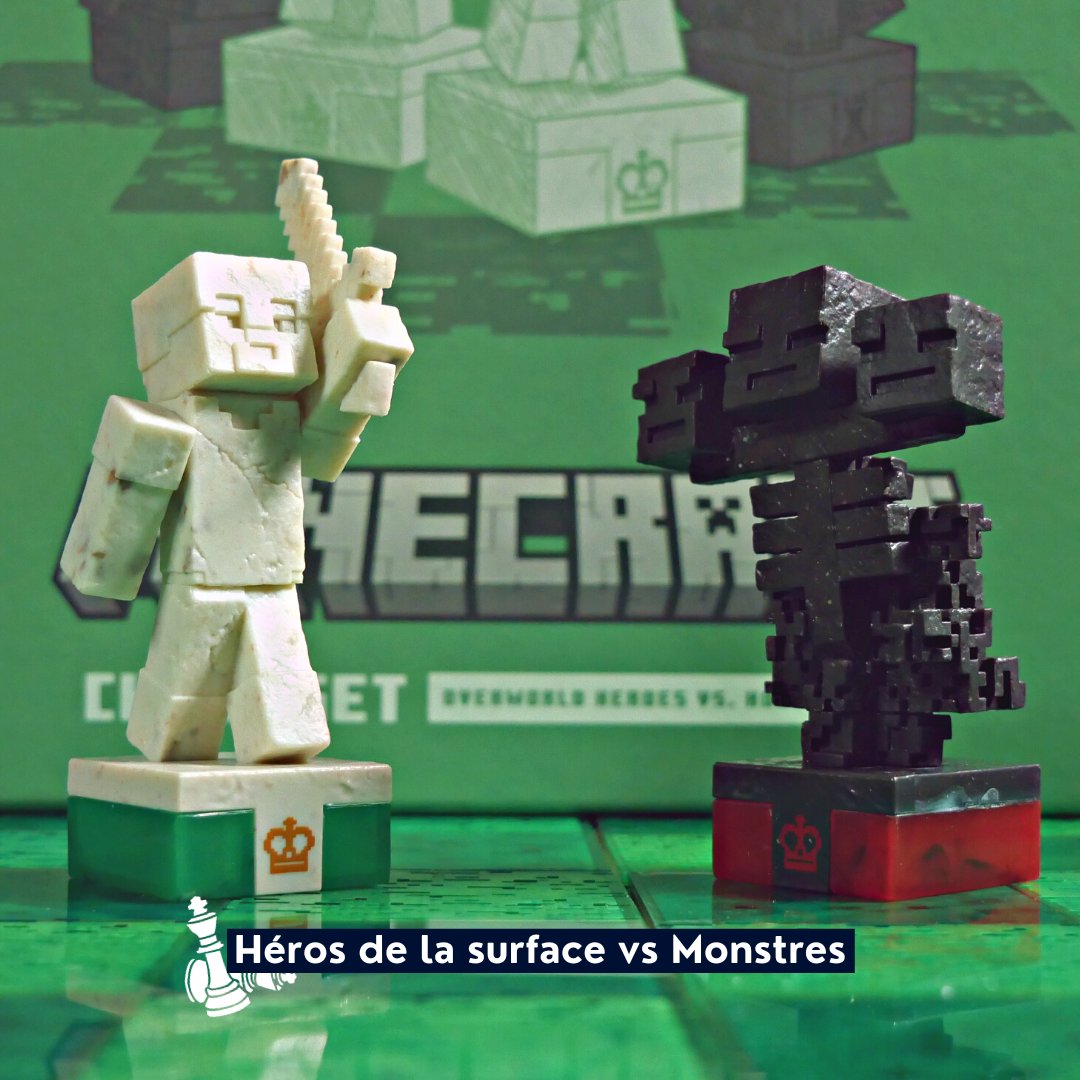 NobleCollFR's tweet image. ♟ Quelle équipe allez-vous rejoindre ?

🆕 Notre nouvel échiquier Minecraft est disponible sur notre site !

#NobleCollection #NobleCollectionFrance #Minecraft #Chess