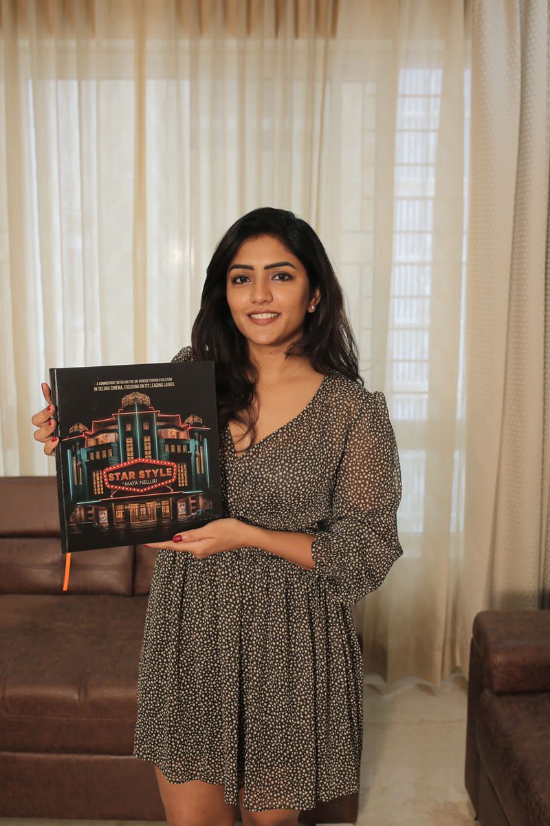 urstrulychaitu0's tweet photo. Talented Telugu actress #EeshaRebba unveiled a unique coffee-table book titled Star Style. Written by @MayaNelluri,

#StarStyle is a must have for all cinema fanatics. Check out the unveiling by @YoursEesha below. Grab your copy today at Amazon (https://t.co/ic3GKnWD1v) https://t.co/GfWkAmnUUp