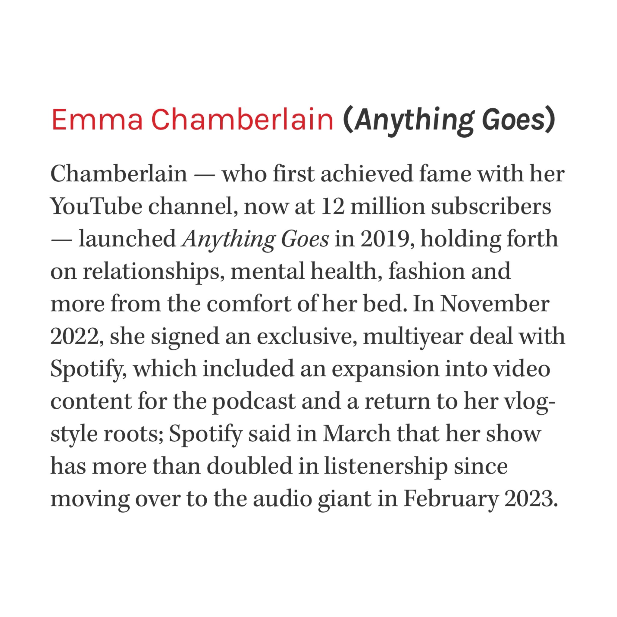 Emma Chamberlain Access on X: 📸