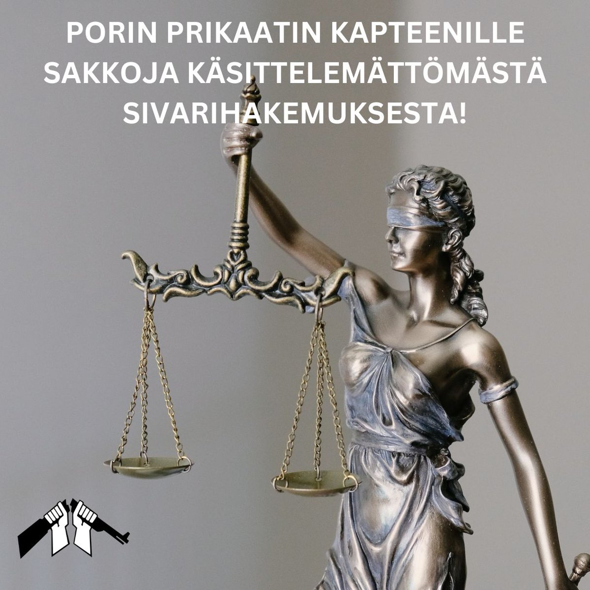 Akl_Wri's tweet photo. Merkittävä ennakkopäätös tapauksesta, jossa kapteeni ei suostunut käsittelemään siviilipalvelukseen kesken asepalveluksen hakeneen "Jeren" hakemusta. Lue tiedote verkkosivuiltamme: https://t.co/GNtht7Jugc
#siviilipalvelus #sivari #IntistäSivariin #viipymättä https://t.co/zrYw288x0u