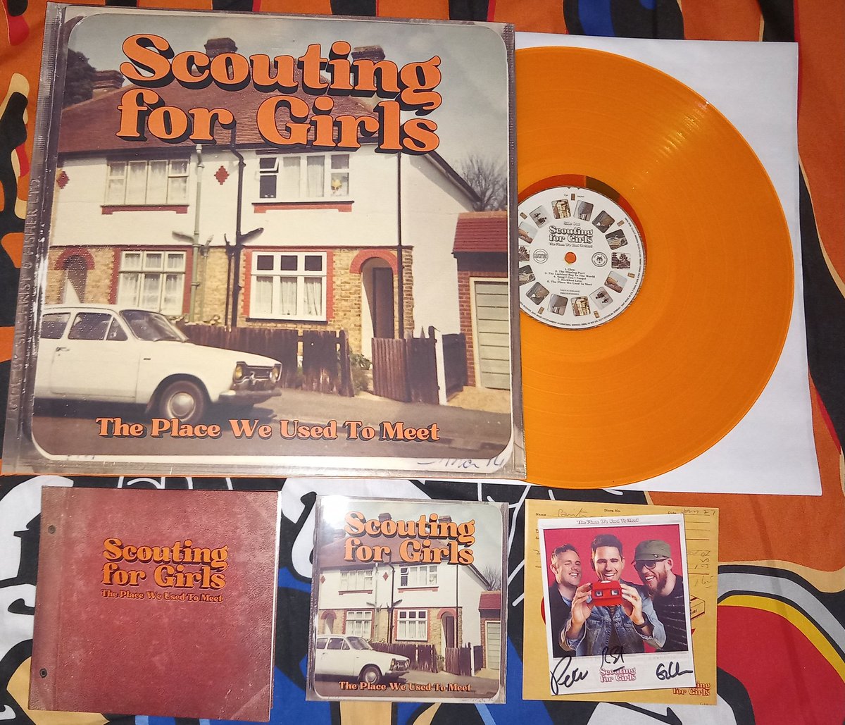 New album day! <a href="/Scouting4Girls/">Scouting For Girls</a>