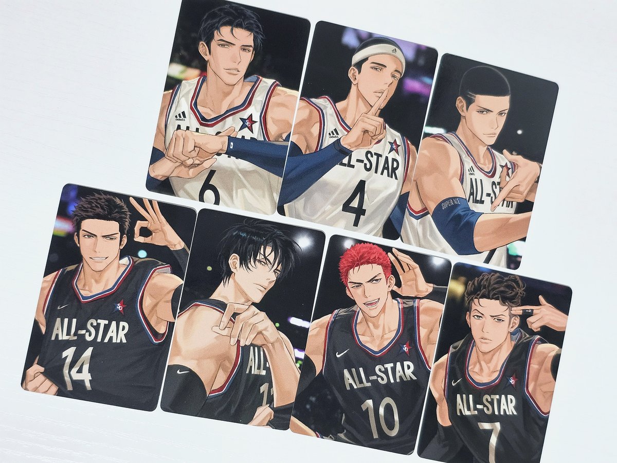 올스타 포토카드와 엽서는 양면의 유니폼 컬러를 다르게 하여 드림팀을 만들 수 있게끔 제작할 예정입니다! 올스타니까요🥹👍