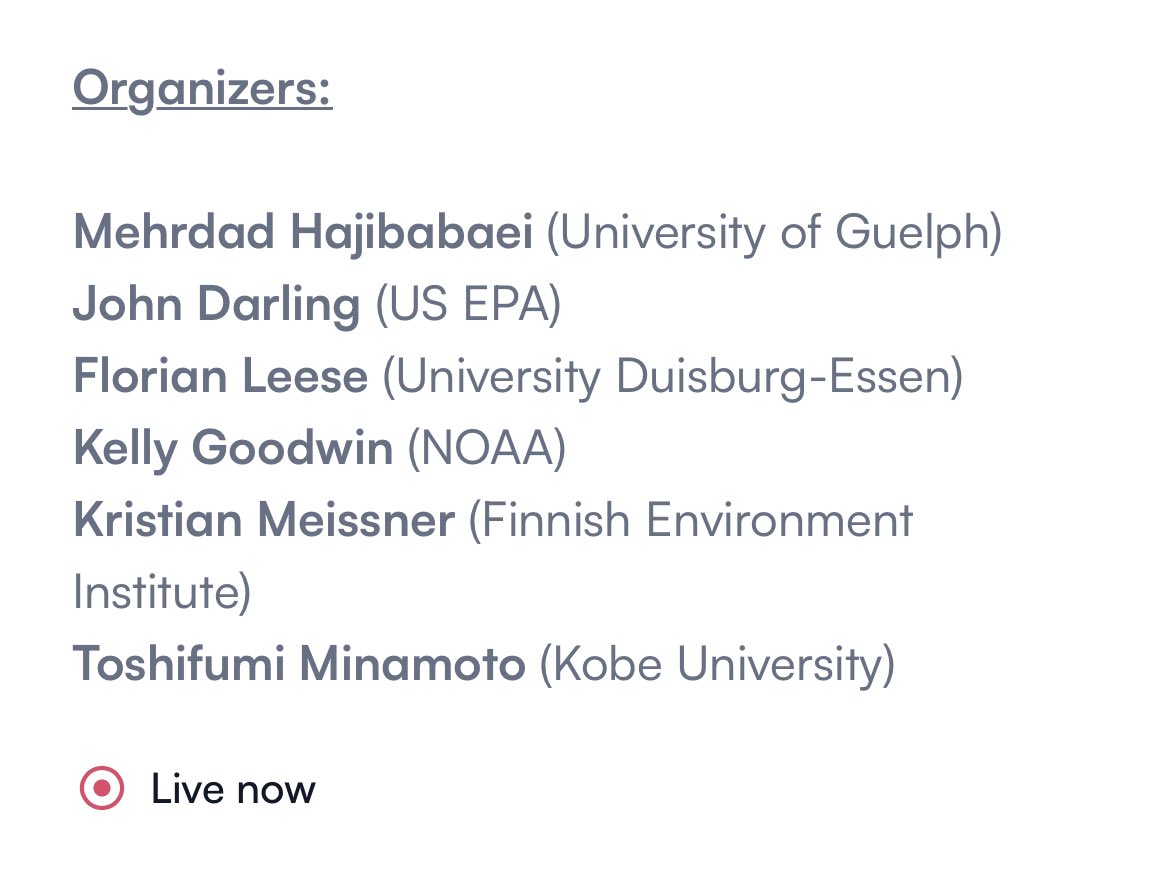 #geobonconf2023 session on #eDNA standardisation continues today. Join us in the intern. salon I. More terrestrial, marine, freshwater showcases today, upscaling, visionary solutions @GEOBON_org @M_Hajibabaei @buchner_dominik @eDNA_Society @CathrynLAbbott @ednatecinc @SimplexDNA