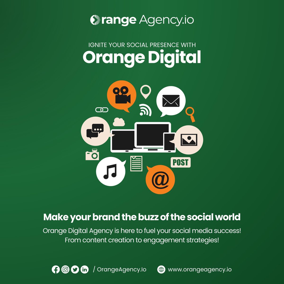 Ignite Your Social Presence with Orange Digital.

Social media marketing experts! orangeagency.io

#OrangeAgency #SocialMedia #DigitalMarketing #SocialMediaManagement #SocialMediaServices #OnlinePresence #ContentCreation #Engage #Niger #ElonMusk #Titanic #TheEqualizer3