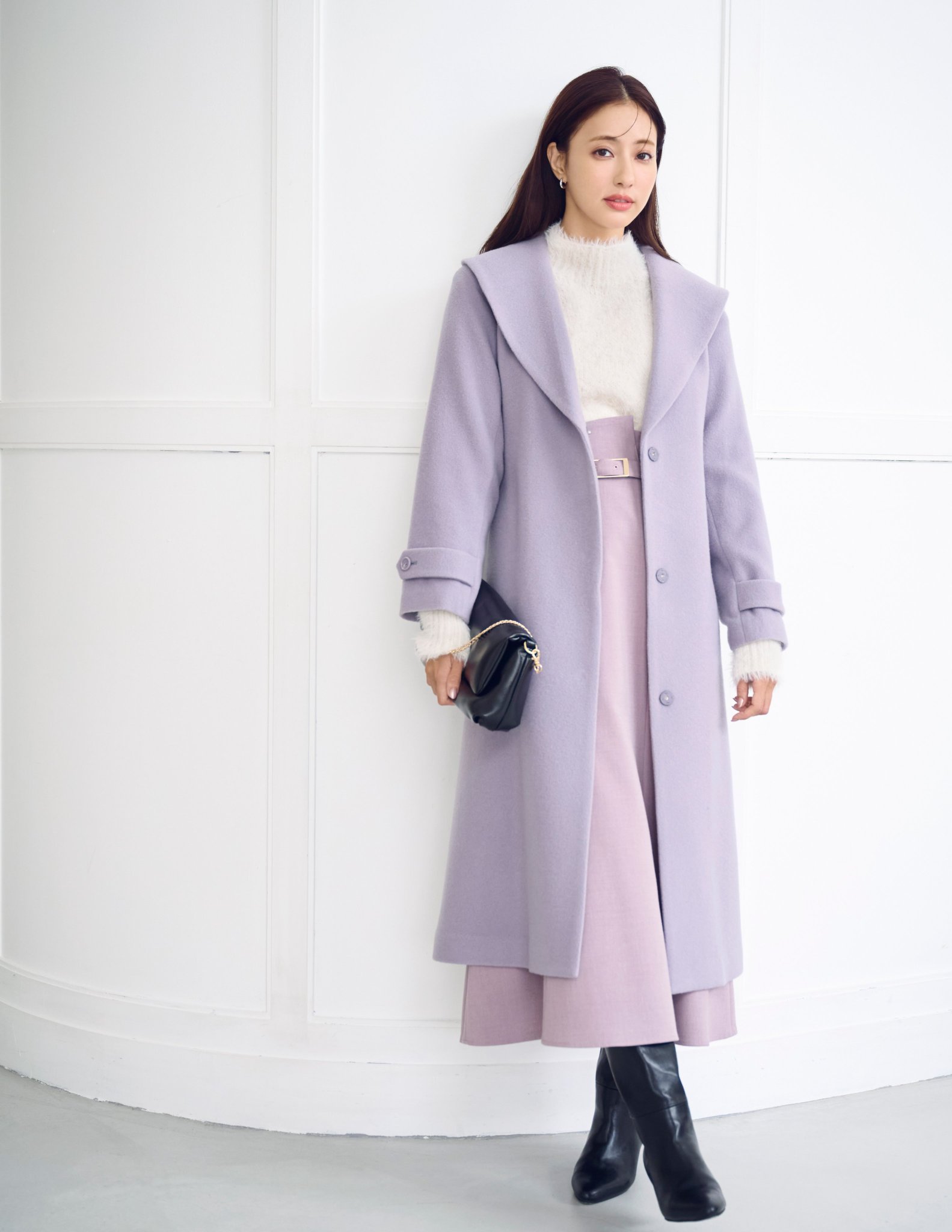 NATURAL BEAUTY BASIC デザインショールカラーコート NATURAL BEAUTY BASIC（ナチュラルビューティーベーシック）の
