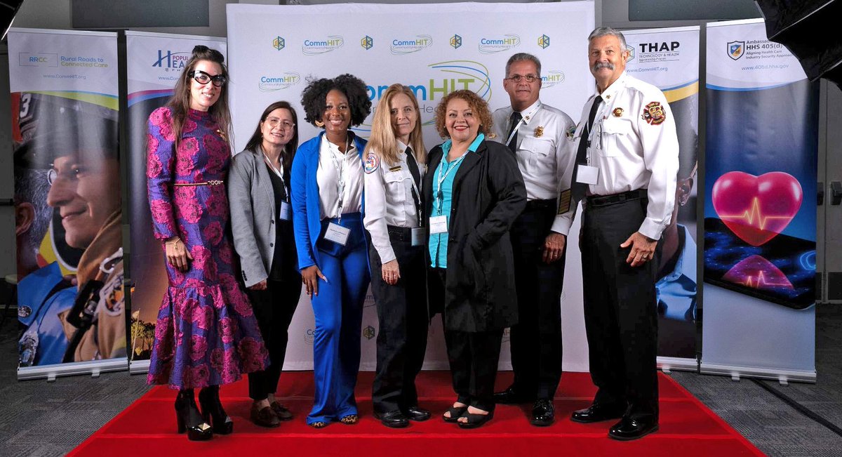 FFCA representation with Chief Darrel Donatto and Chief Michael Johansmeyer at CommHIT23 Conferences to learn more about creating apprenticeship programs for the fire service.