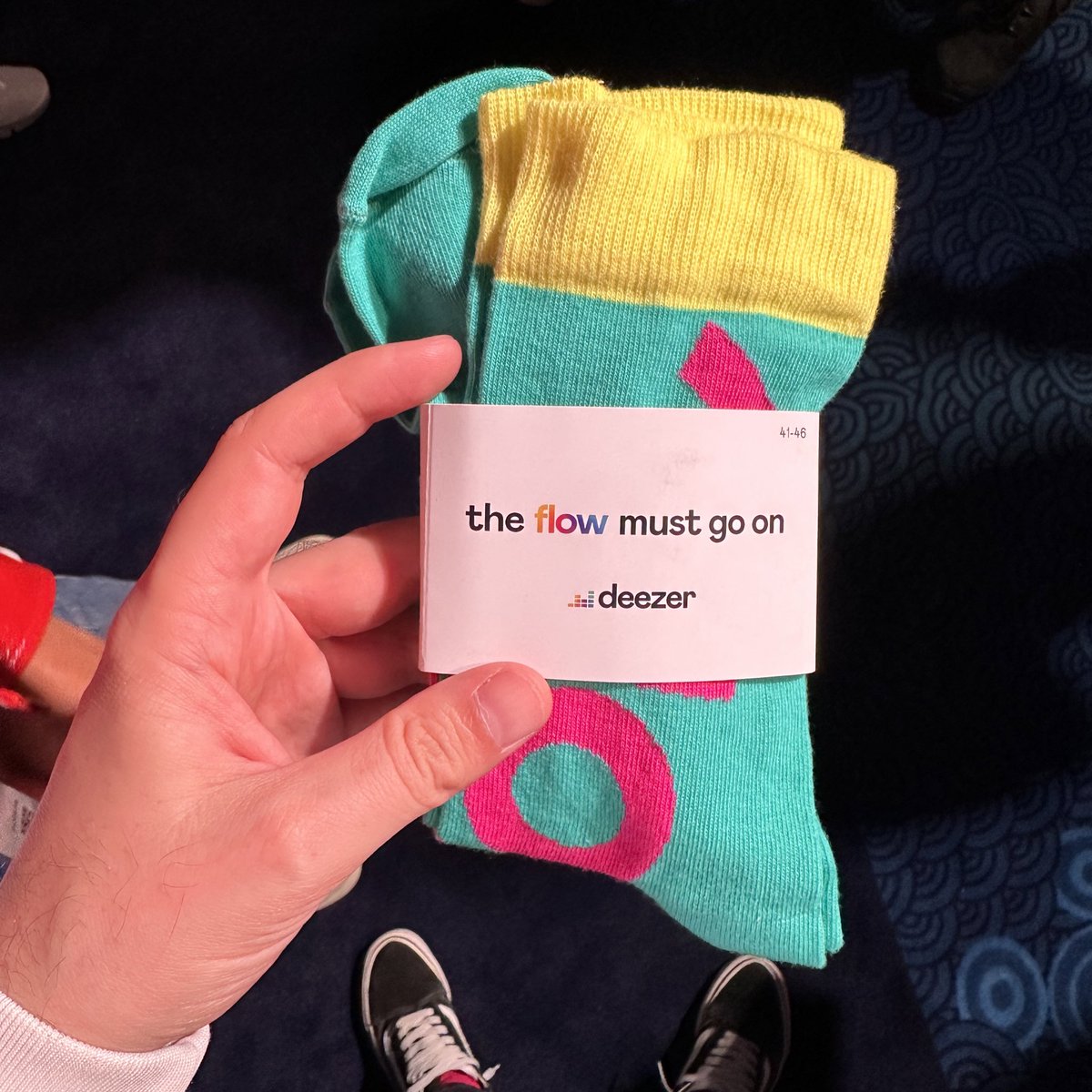 jeremyFreeAgent's tweet image. Merci @DeezerDevs pour ces chaussettes gagnées au #ForumPHP !!! 🧦