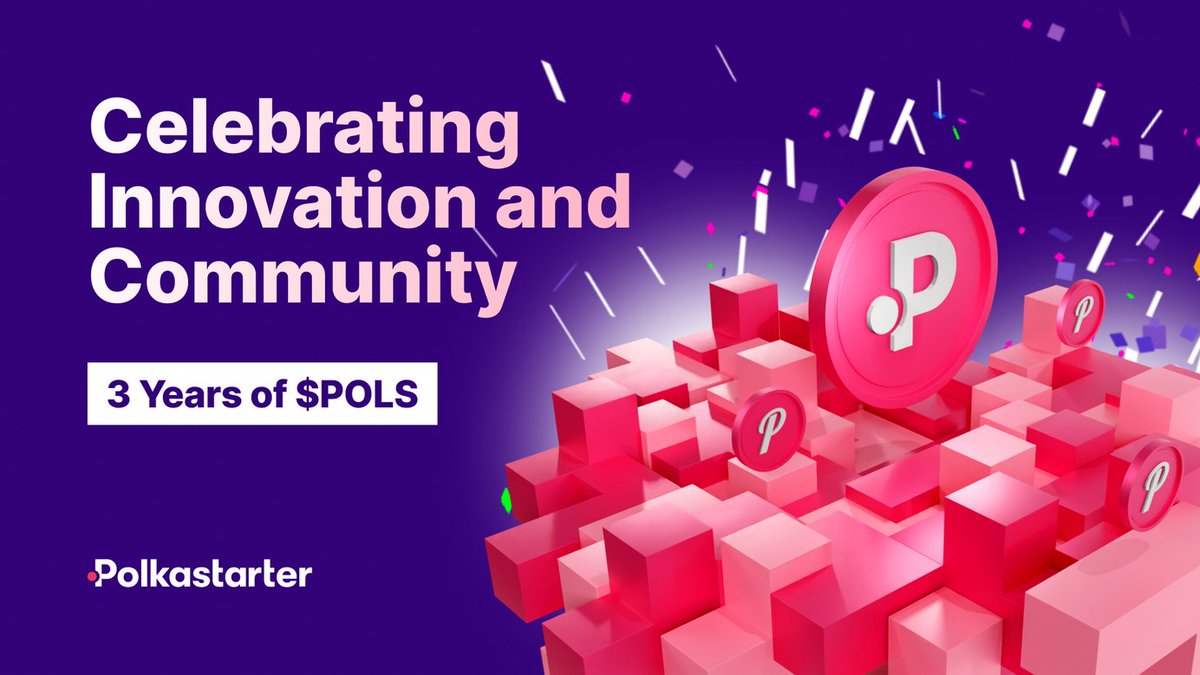 $POLS is now 3 years old and it's time for the birthday party 🎉

And we got some special gifts for $POLS holders! 👀🎁

Ready to celebrate? Let's see what's in the box... 👇