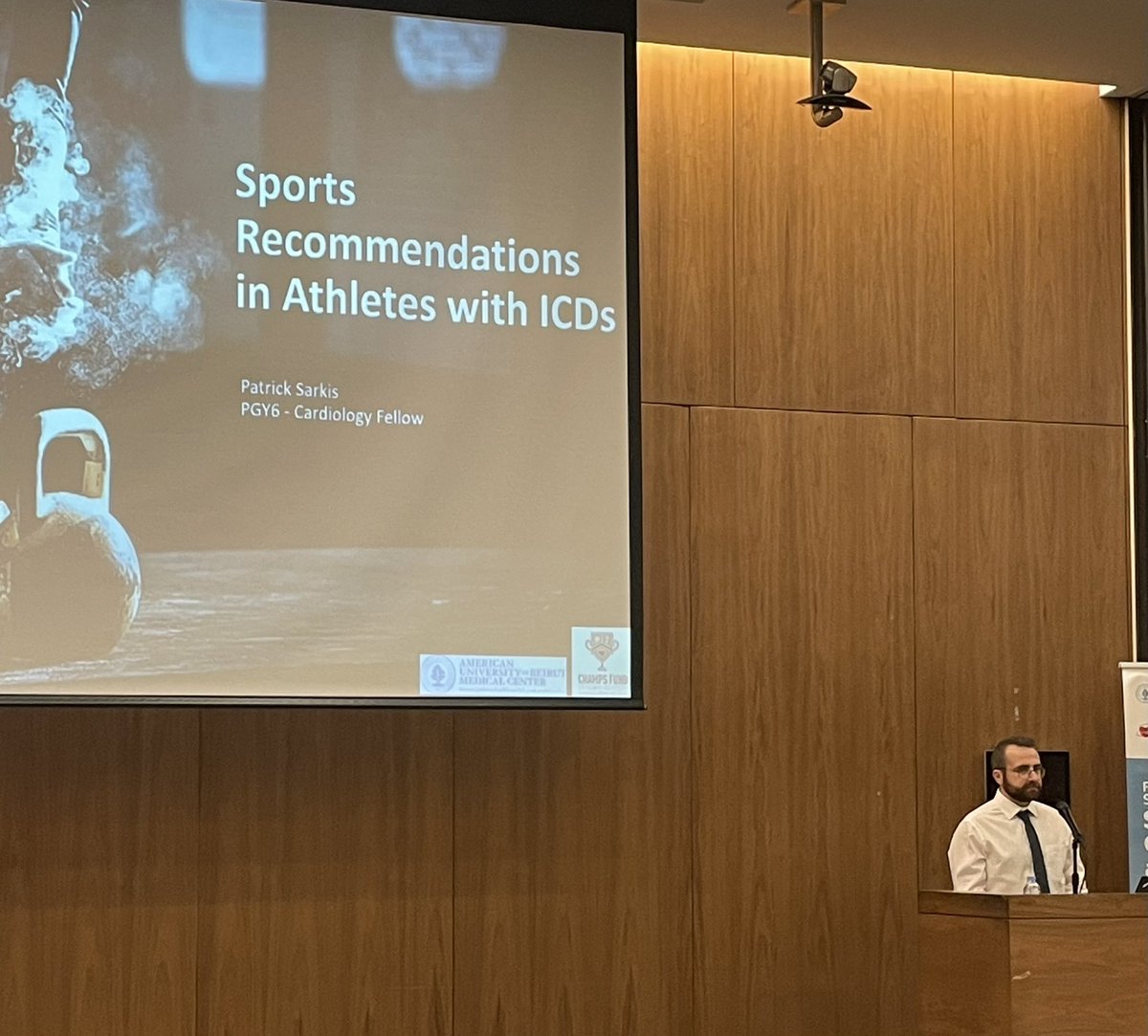 From the 4th International Symposium on Sports Cardiology and Sudden Cardiac Arrest Prevention
@DrMarwanRefaat @AUBMC_Official #SCD #sportscardiology