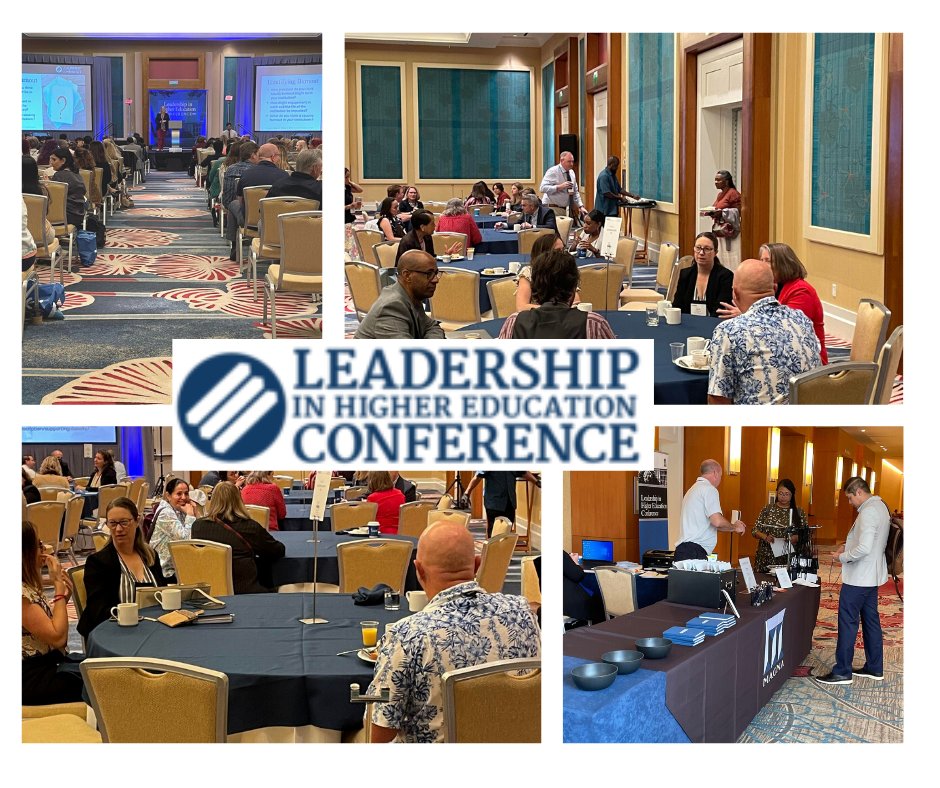 The opening plenary at the #LeadershipinHigherEducation conference focused on re-establishing our academic environment as a space where flourishing and excellence are not just manageable but joyful. We can't wait for a conference full of motivation, camaraderie, and opportunity.