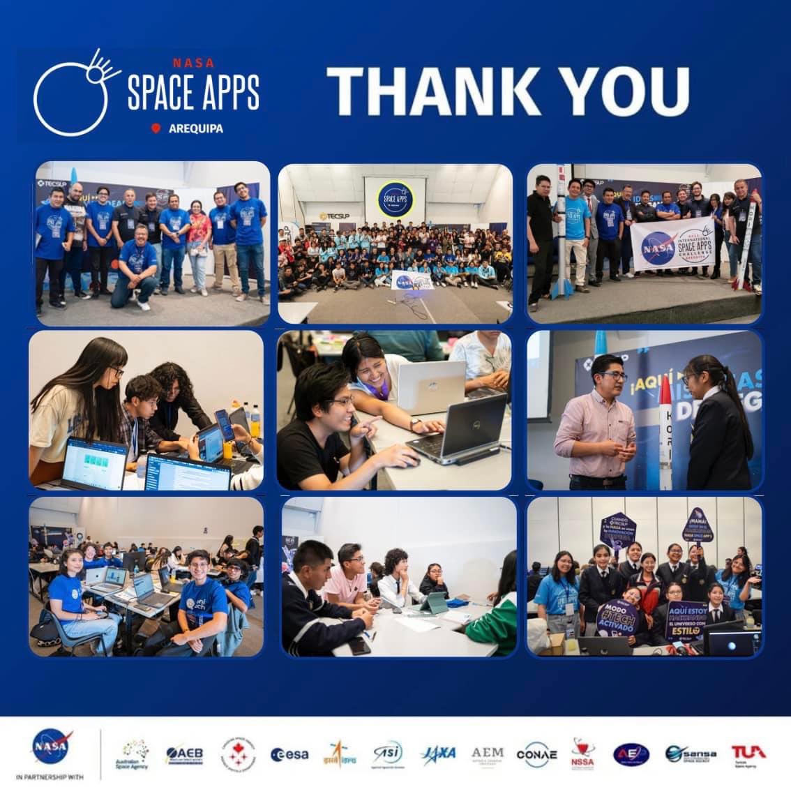 NASA international Space Apps Challenge AQP, Perú tweet media