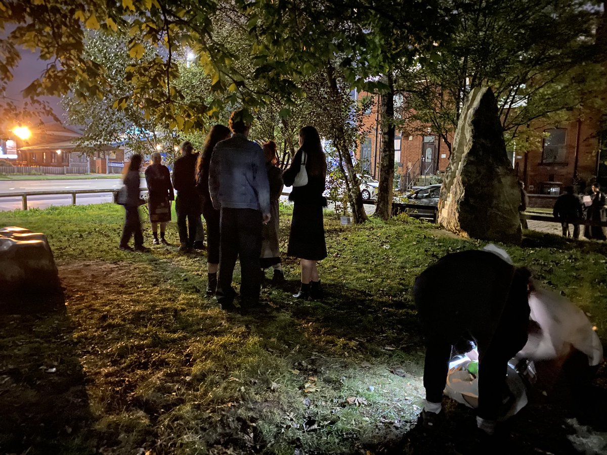 Last night we celebrated the opening of the Fray exhibition at #BasementArtsProject #leeds #Leeds2023 #art with an outdoor party by Jacob’s Ladder #publicart #sculpture
