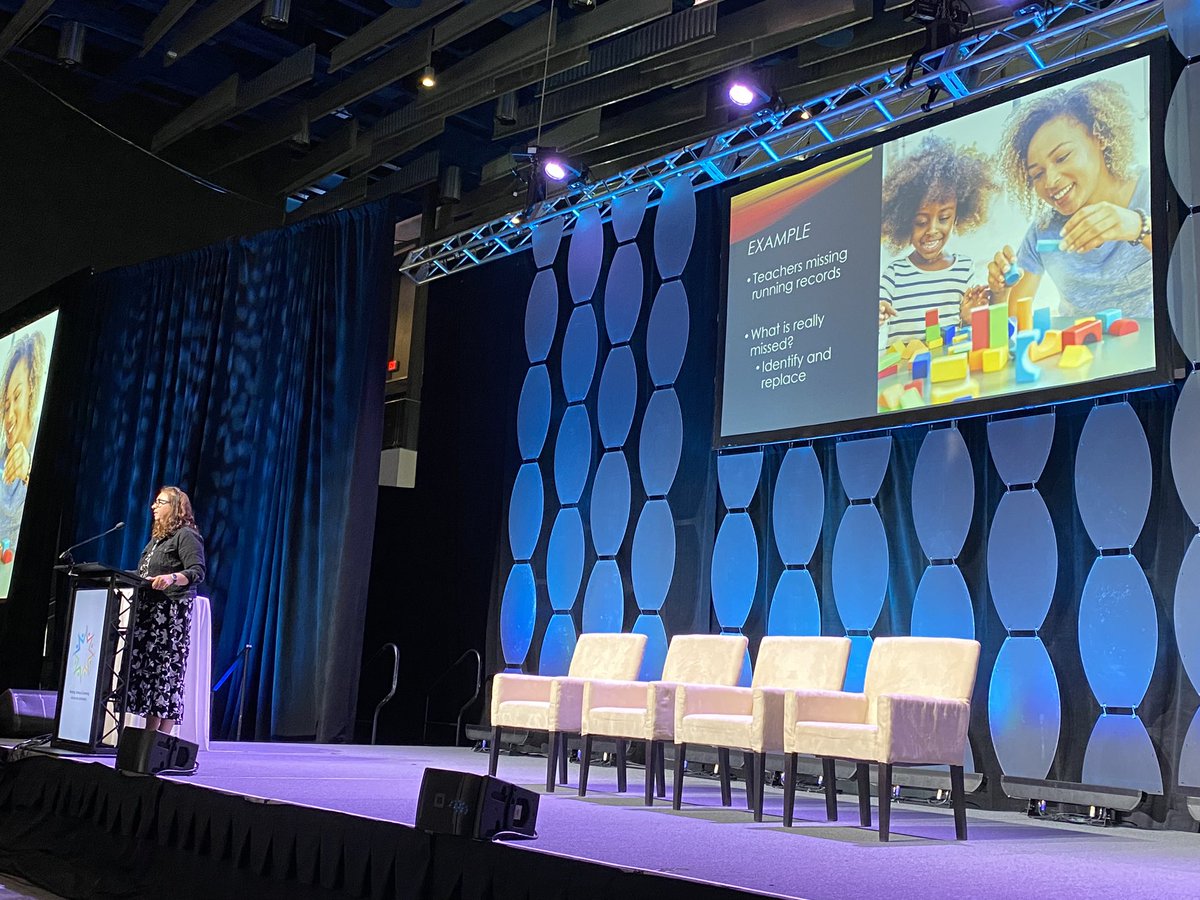 tiffany_peltier's tweet photo. Dr. @TiffanyPHogan presenting on the importance of researchers getting into schools to better understand how to implement effective practices.  

“If you’re doing a study in schools but aren’t listening to partners, it’s just GEOGRAPHY, not implementation science.” #dyslexiacon23 https://t.co/gQKrUN9TBO