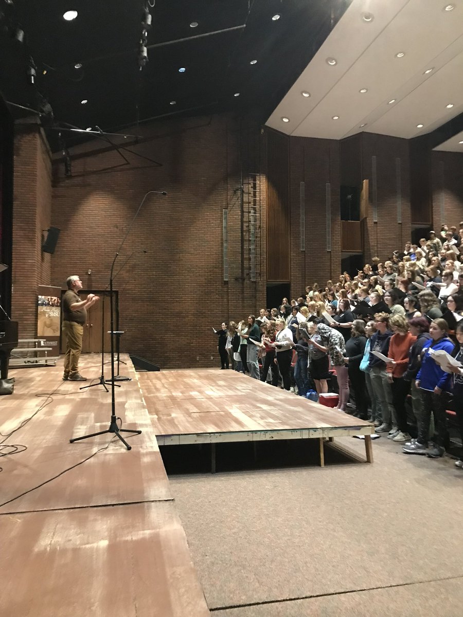 TMBPanthers's tweet image. A few photos from Sing Fest at SMSU on Monday