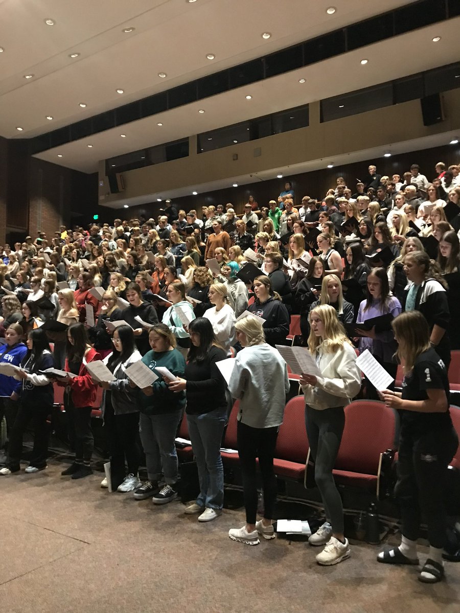 TMBPanthers's tweet image. A few photos from Sing Fest at SMSU on Monday