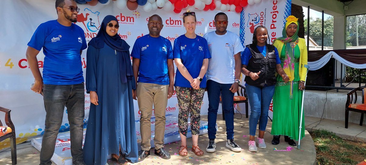 Today, <a href="/CBM_Global_KE/">CBM Global Disability Inclusion - KE</a> , <a href="/CBMuk/">CBM UK</a> in partnership with <a href="/nondo_kenya/">NONDO</a> launched #Action4Changeproject. Project that aims @ removing barriers that hinder persons with disabilities and their representative organisations to effectively advocate for system change in their communities, govt