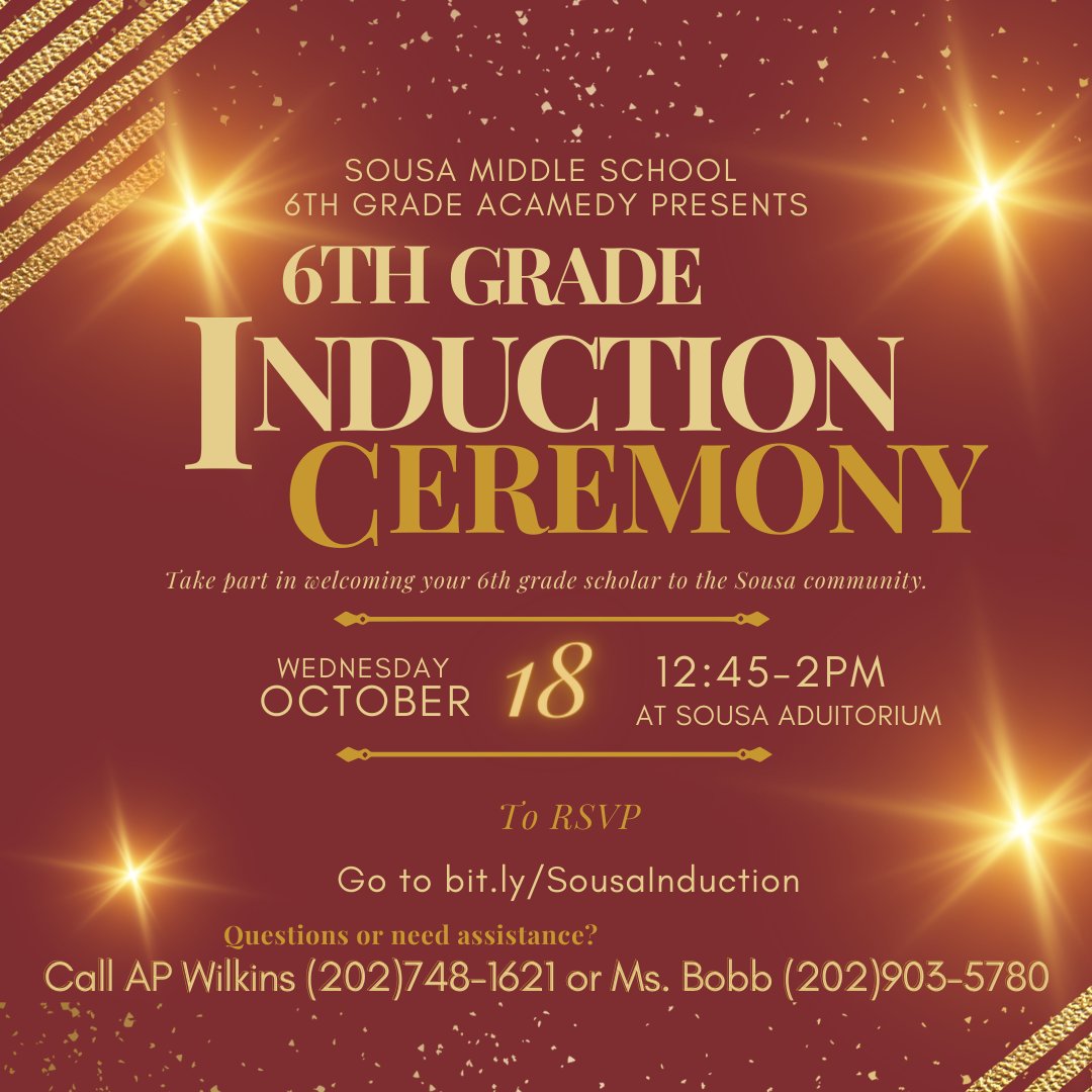 Sousa Middle School tweet media