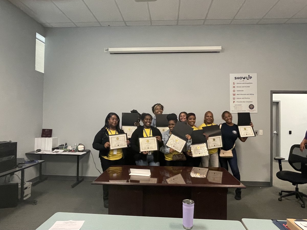 opcd911's tweet photo. Congratulations are in order for class 23-05 on completing all required courses to become Communication Specialists. Well done, all!
#graduationclass #opcd #heroesundertheheadset https://t.co/xhaLzm8mi3