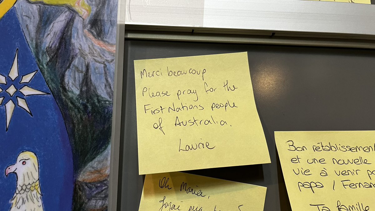 The Catholic community of Lausanne Switzerland may take up my invitation to pray for our First Nations people. Let’s vote Yes