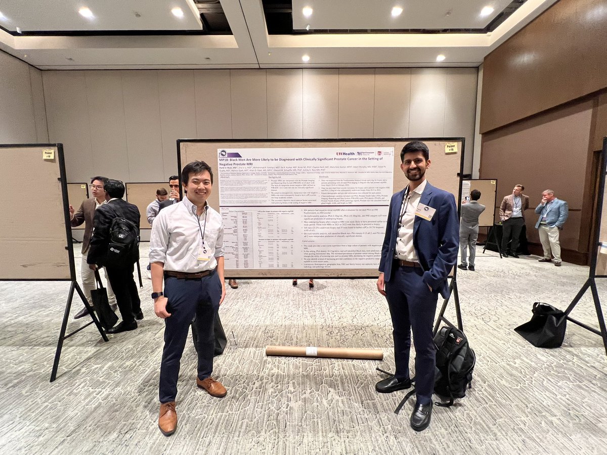 Our Residents and Med students are doing amazing at the #NCSAUA23! NM Urology has a lot of poster presentations this week! #AUA