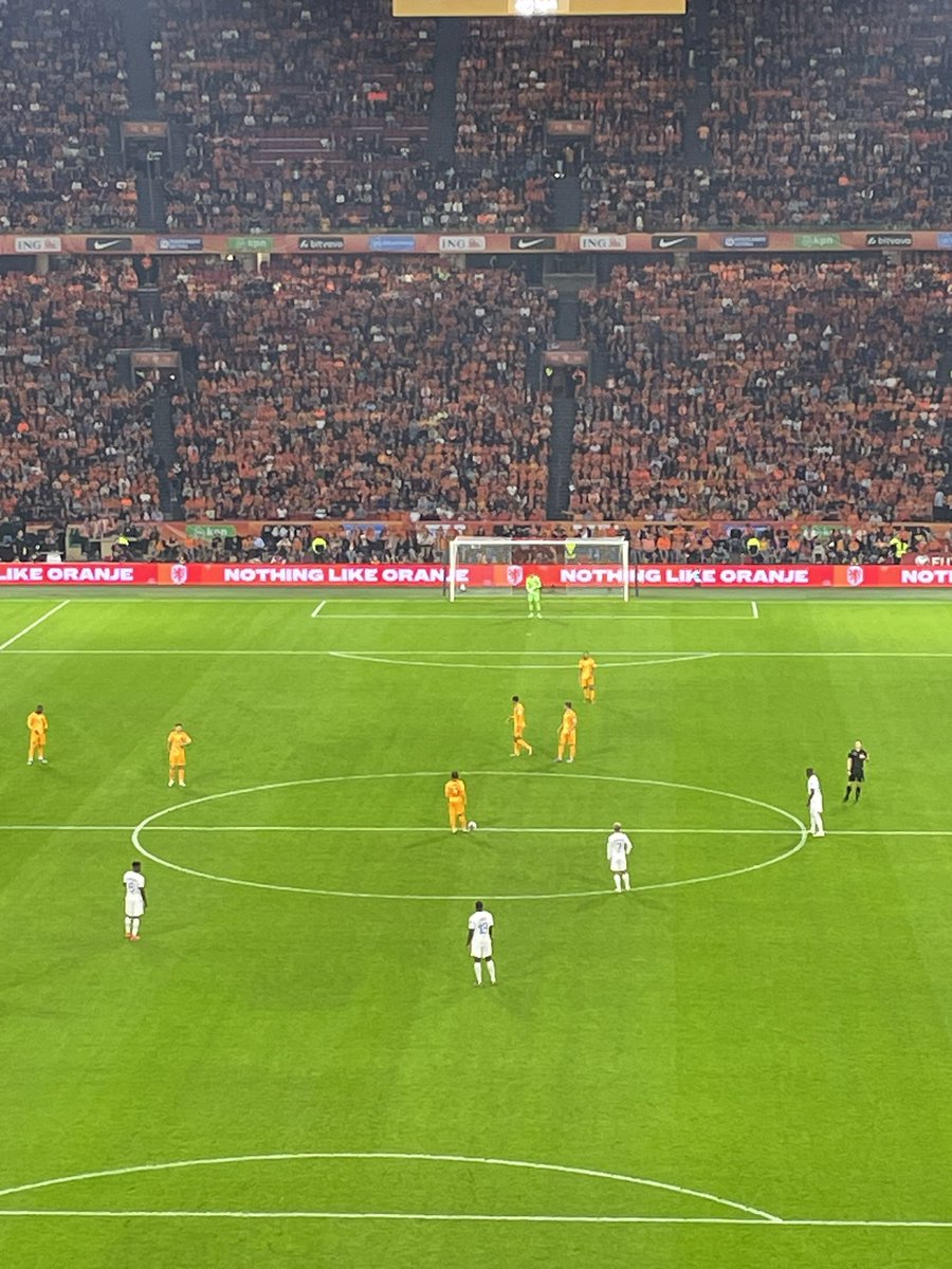 Weer een mooie avond! #NEDFRA #Amsterdam #Euro2024Qualifiers #EURO2024